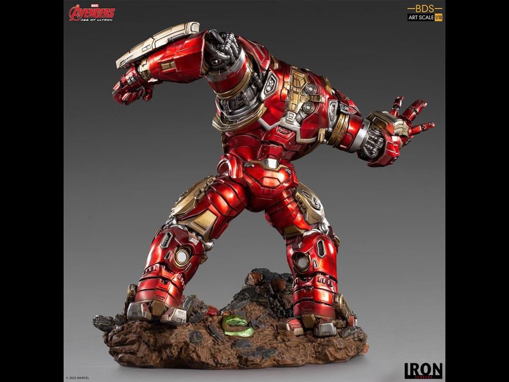 Avengers: Age of Ultron Battle Diorama Series Hulkbuster 1/10 Art Scale Limited Edition Statue Gallery Image 8