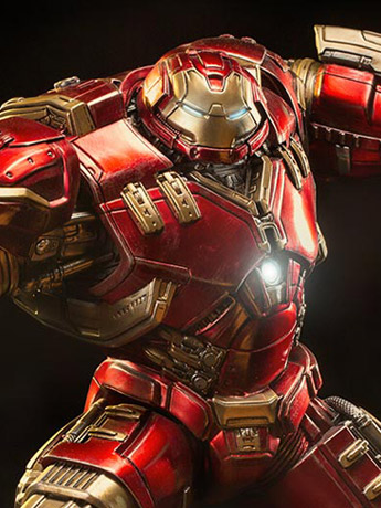 Avengers: Age of Ultron Battle Diorama Series Hulkbuster 1/10 Art Scale Limited Edition Statue Gallery Image 2
