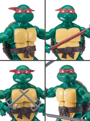 Teenage Mutant Ninja Turtles Ninja Elite Series PX Previews Exclusive Set of 4 Figures Gallery Image 2