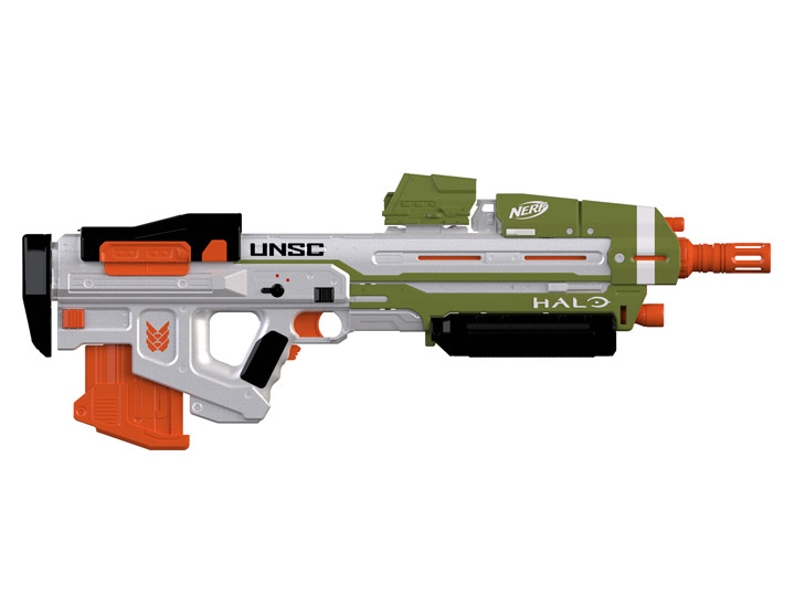 Halo Infinite Nerf MA40 Motorized Dart Blaster (With Game Code) Gallery Image 1