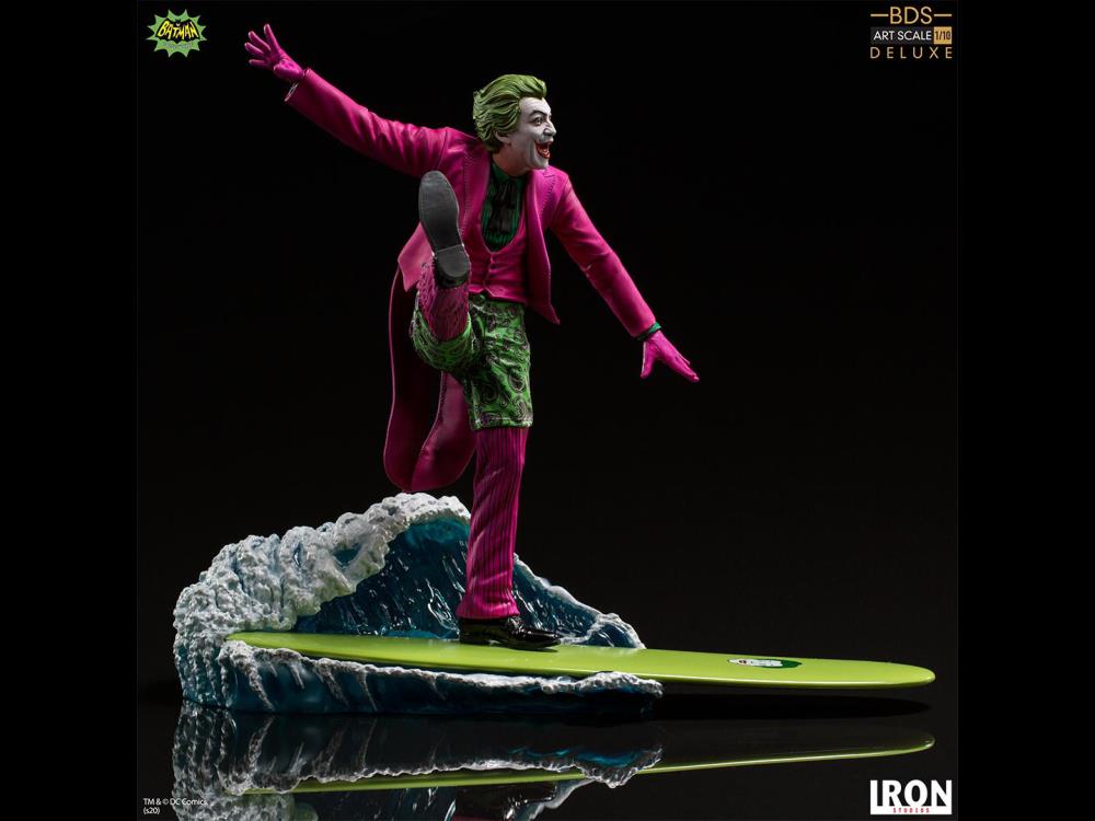 Batman Classic TV Series Battle Diorama Series The Joker 1/10 Art Scale Statue Gallery Image 4