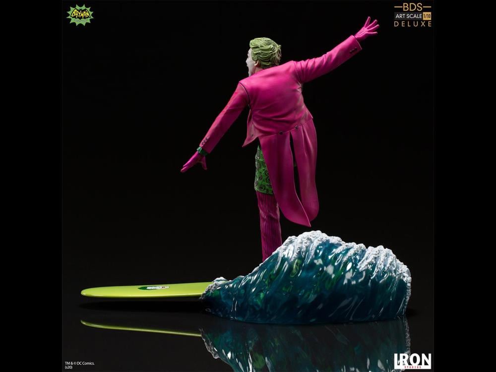 Batman Classic TV Series Battle Diorama Series The Joker 1/10 Art Scale Statue Gallery Image 5