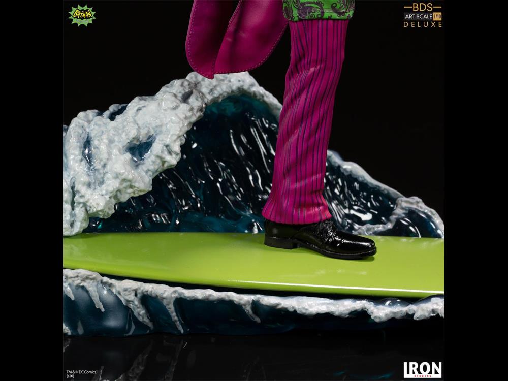 Batman Classic TV Series Battle Diorama Series The Joker 1/10 Art Scale Statue Gallery Image 8