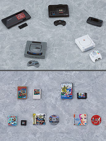 SEGA figmaPLUS Console Set of 5 Accessories Gallery Image 2