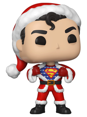 Pop! Heroes: DC Holiday - Superman in Holiday Sweater Gallery Image 2