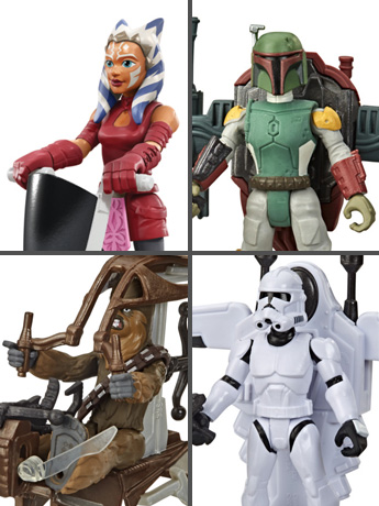 Star Wars Mission Fleet Set of 4 Figures Gallery Image 2