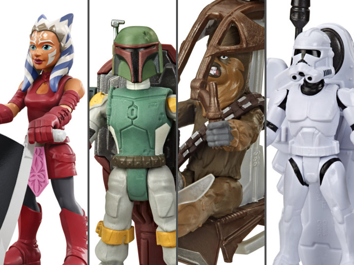 Star Wars Mission Fleet Set of 4 Figures Gallery Image 1