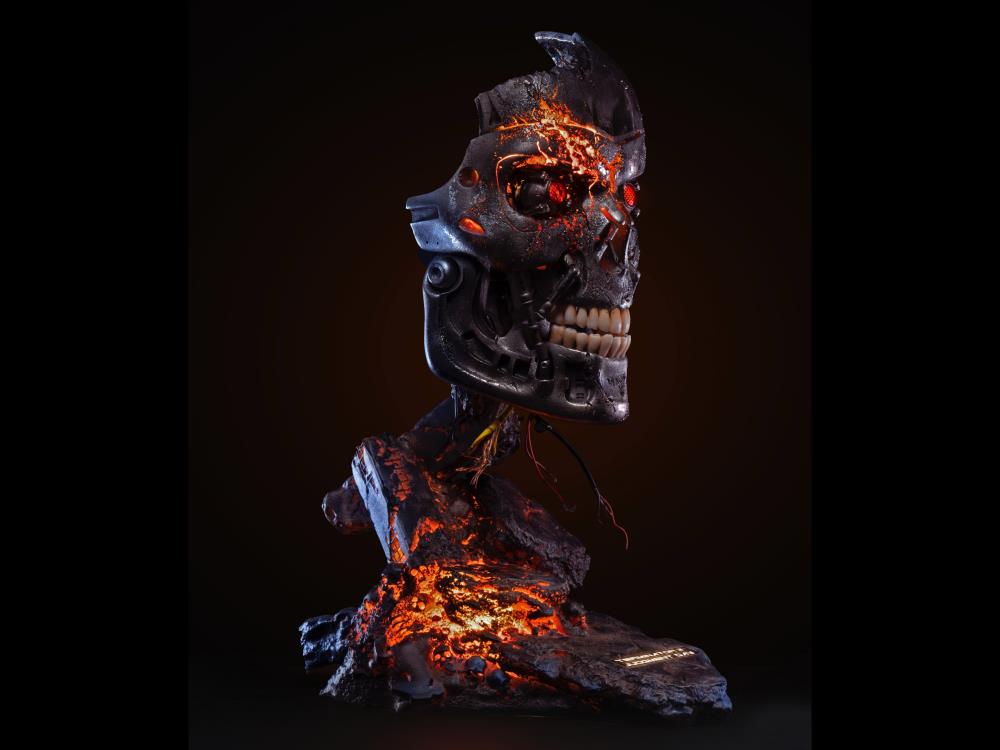 Terminator 2 T-800 Battle Damaged Limited Edition Art Mask Gallery Image 4