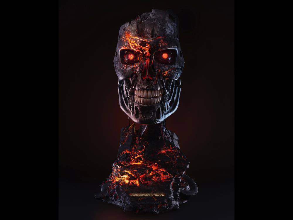 Terminator 2 T-800 Battle Damaged Limited Edition Art Mask Gallery Image 3