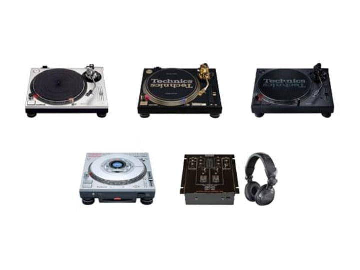 Technics Miniature Collection Ver.1 Box of 12 Accessories Gallery Image 1