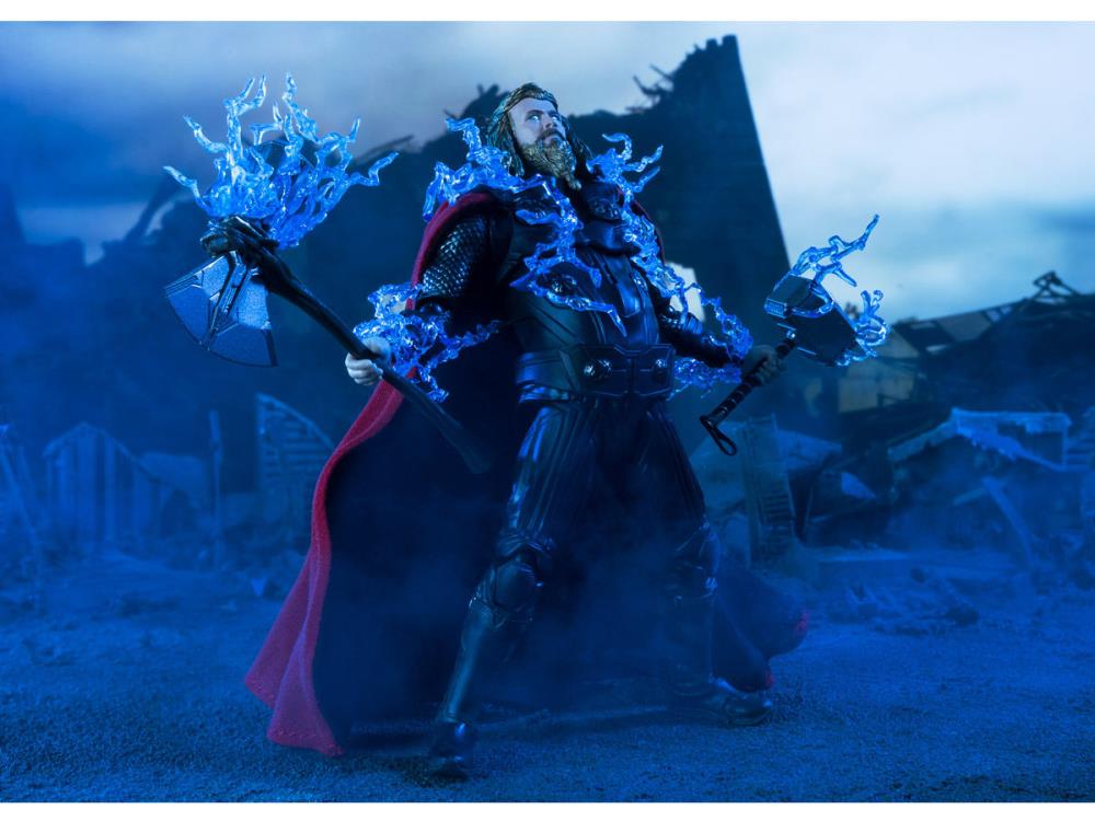 Avengers: Endgame S.H.Figuarts Thor (Final Battle Edition) Action Figure Gallery Image 6