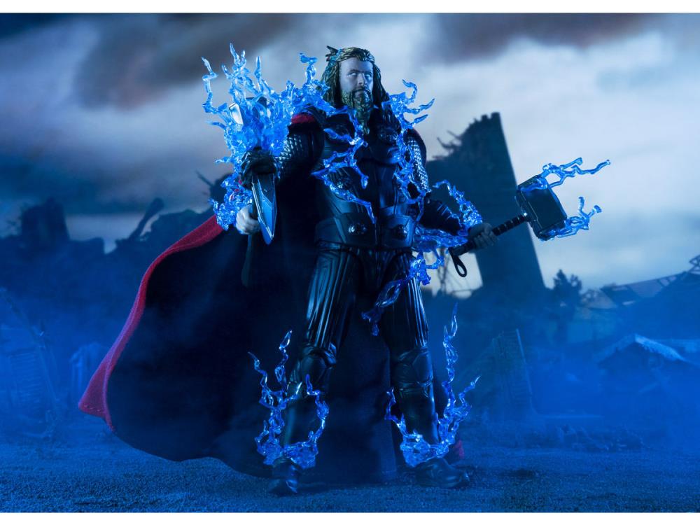 Avengers: Endgame S.H.Figuarts Thor (Final Battle Edition) Action Figure Gallery Image 5