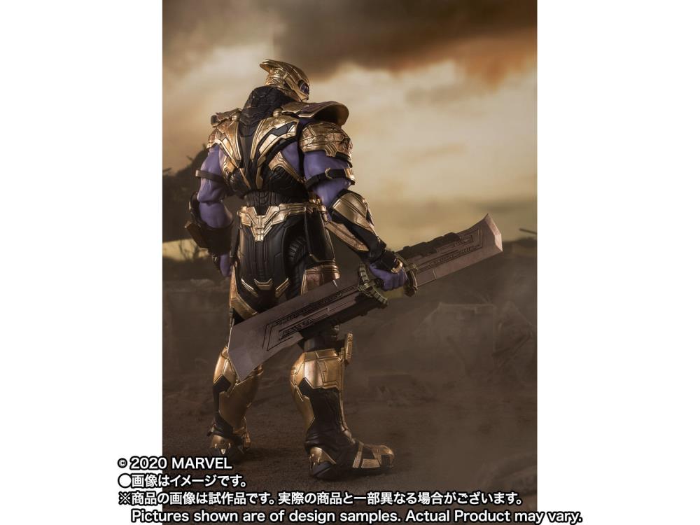 Avengers: Endgame S.H.Figuarts Thanos (Final Battle Edition) Action Figure Gallery Image 4