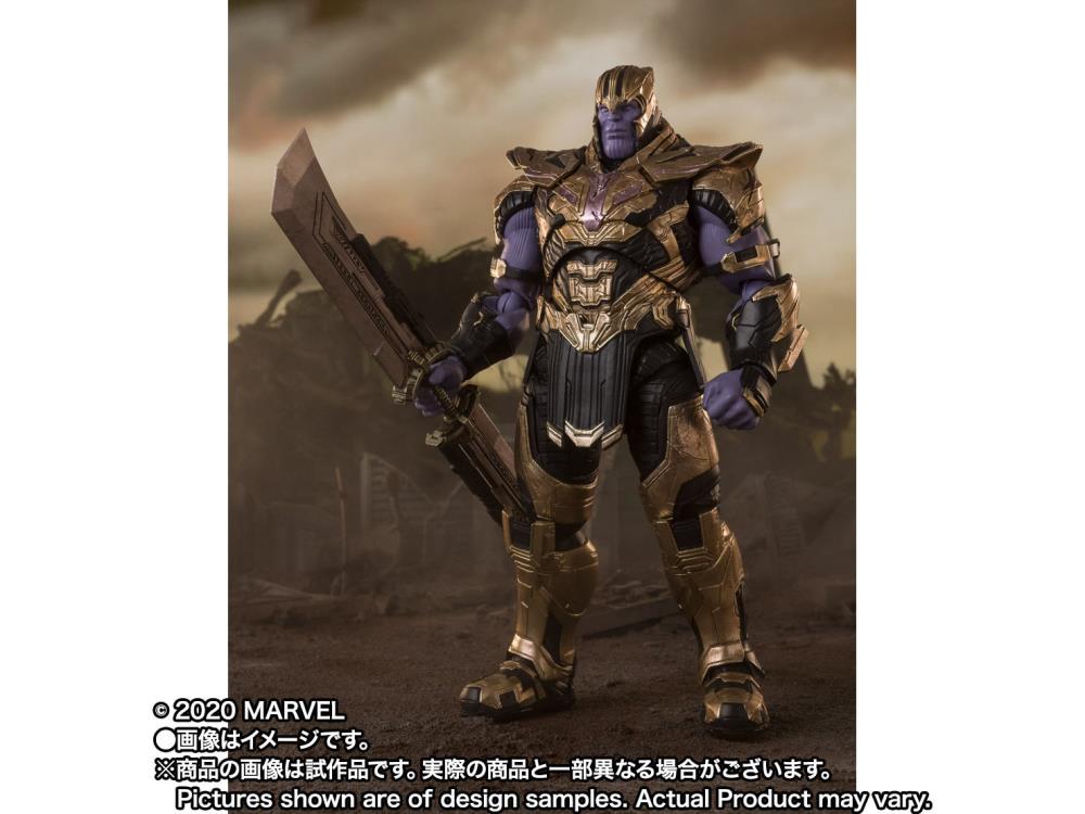 Avengers: Endgame S.H.Figuarts Thanos (Final Battle Edition) Action Figure Gallery Image 3