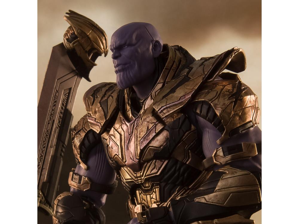 Avengers: Endgame S.H.Figuarts Thanos (Final Battle Edition) Action Figure Gallery Image 7
