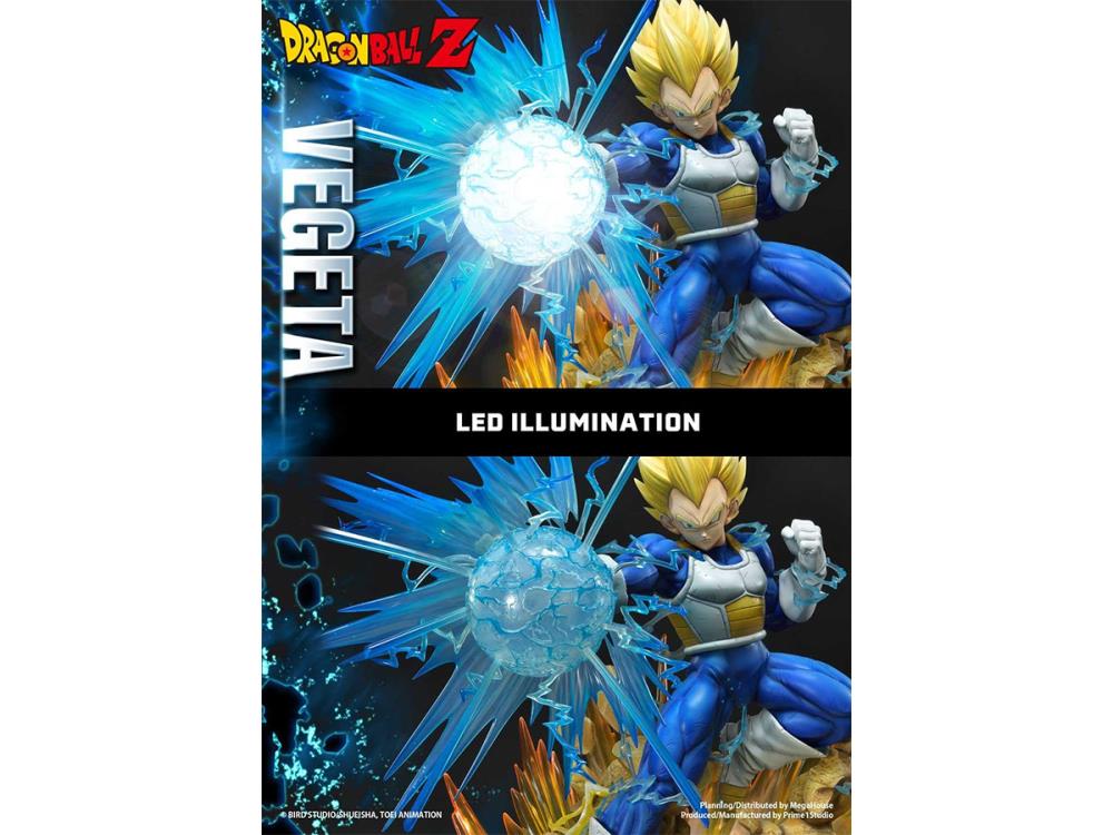 Dragon Ball Z Mega Premium Masterline Super Saiyan Vegeta (Deluxe Ver.) 1/4 Scale Statue Gallery Image 24