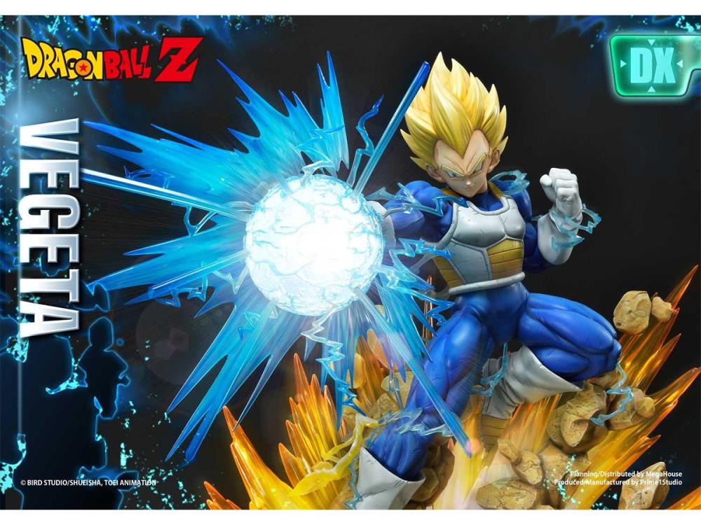 Dragon Ball Z Mega Premium Masterline Super Saiyan Vegeta (Deluxe Ver.) 1/4 Scale Statue Gallery Image 34