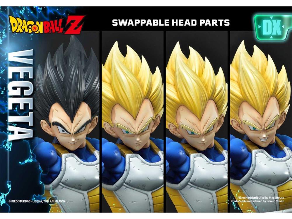 Dragon Ball Z Mega Premium Masterline Super Saiyan Vegeta (Deluxe Ver.) 1/4 Scale Statue Gallery Image 31