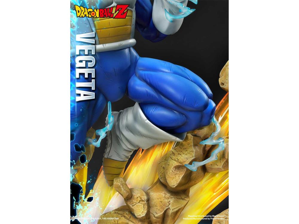 Dragon Ball Z Mega Premium Masterline Super Saiyan Vegeta (Deluxe Ver.) 1/4 Scale Statue Gallery Image 25