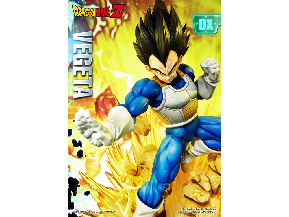 Dragon Ball Z Mega Premium Masterline Super Saiyan Vegeta (Deluxe Ver.) 1/4 Scale Statue Gallery Image 12