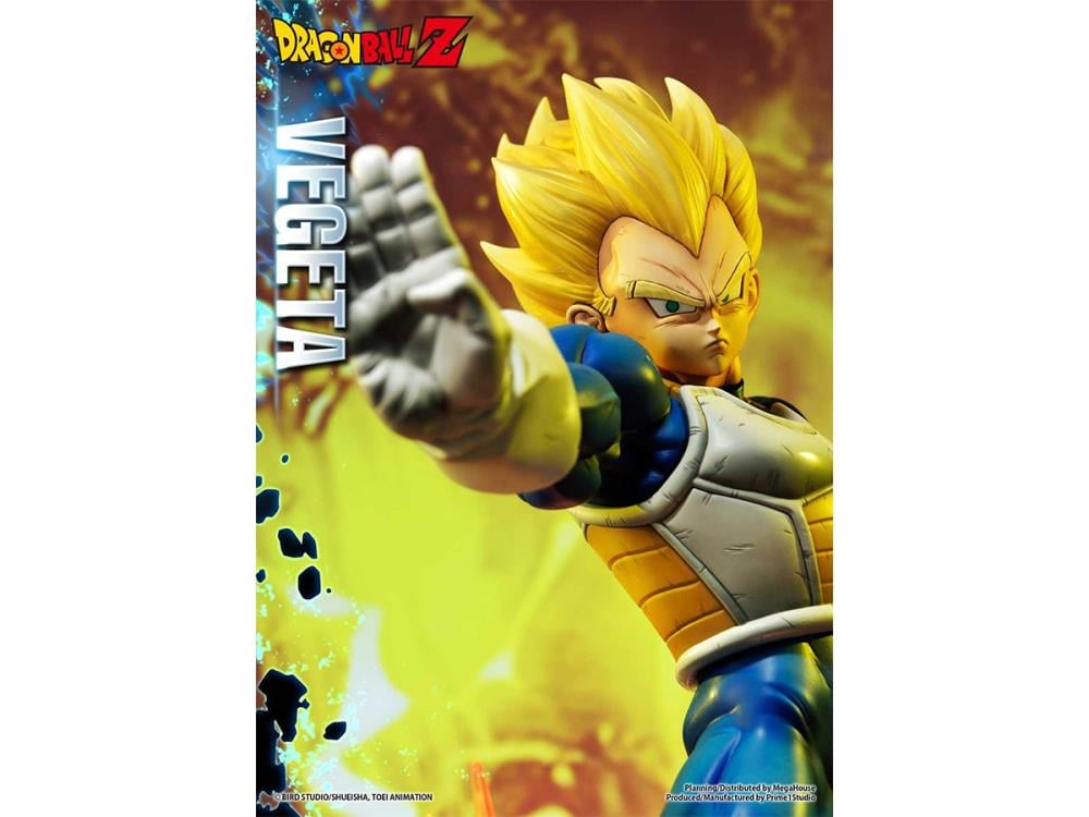 Dragon Ball Z Mega Premium Masterline Super Saiyan Vegeta (Deluxe Ver.) 1/4 Scale Statue Gallery Image 11
