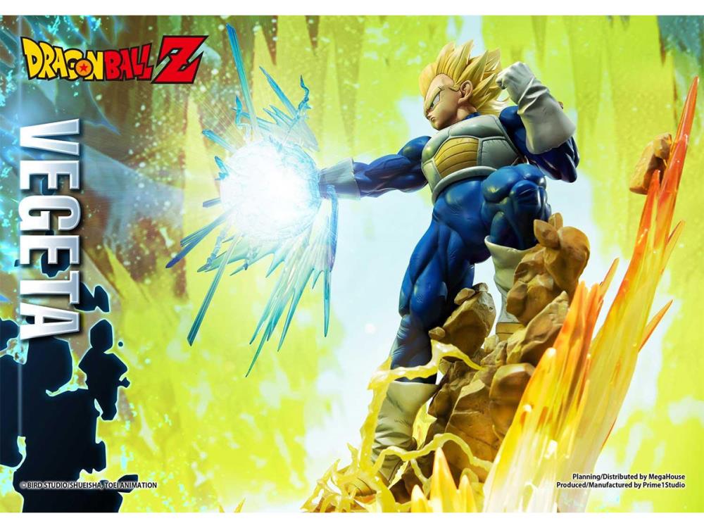 Dragon Ball Z Mega Premium Masterline Super Saiyan Vegeta (Deluxe Ver.) 1/4 Scale Statue Gallery Image 16
