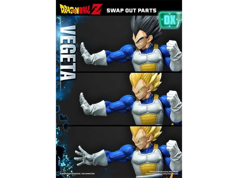 Dragon Ball Z Mega Premium Masterline Super Saiyan Vegeta (Deluxe Ver.) 1/4 Scale Statue Gallery Image 30