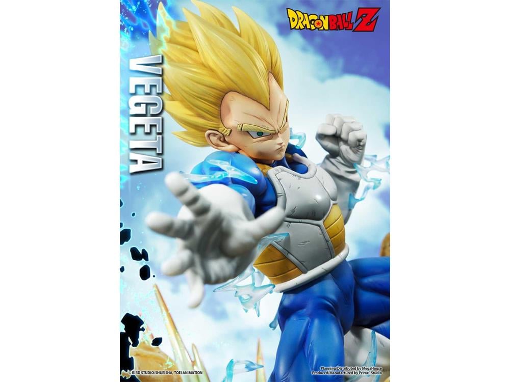 Dragon Ball Z Mega Premium Masterline Super Saiyan Vegeta (Deluxe Ver.) 1/4 Scale Statue Gallery Image 21