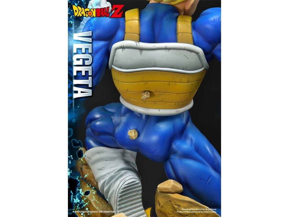 Dragon Ball Z Mega Premium Masterline Super Saiyan Vegeta (Deluxe Ver.) 1/4 Scale Statue Gallery Image 23