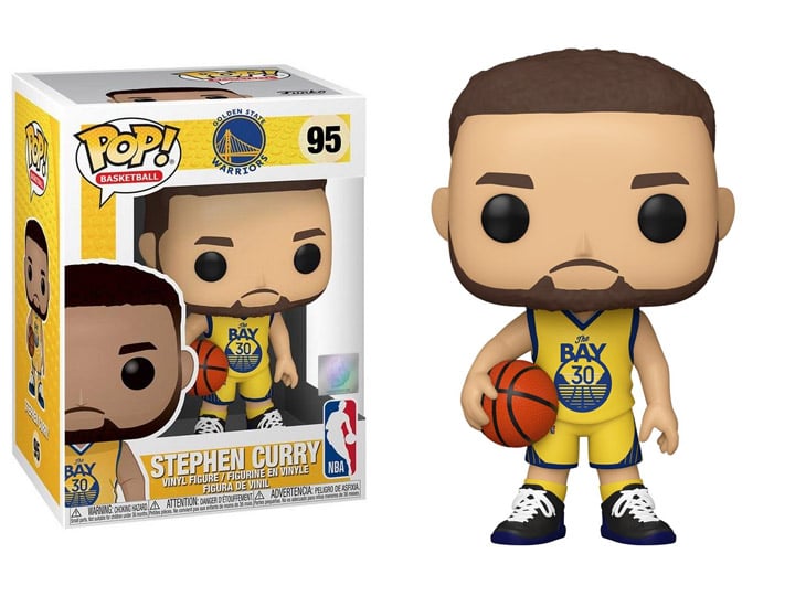 Pop! NBA: Golden State Warriors - Steph Curry (Alternate) Gallery Image 1