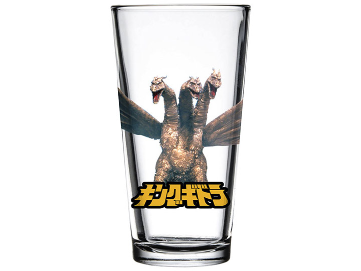 King Ghidorah Toon Tumblers Pint Glass Gallery Image 1