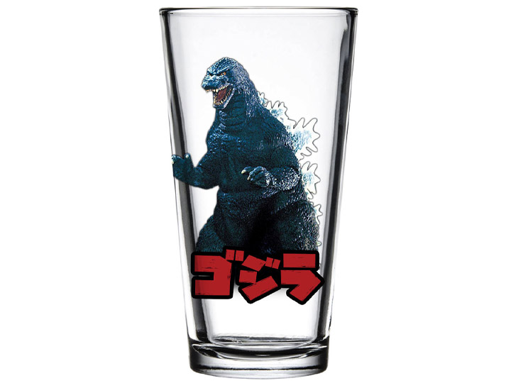 Godzilla Figure Toon Tumblers Pint Glass Gallery Image 1