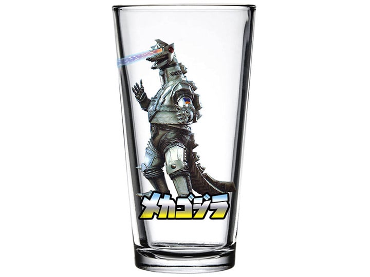 Mechagodzilla Toon Tumblers Pint Glass Gallery Image 1