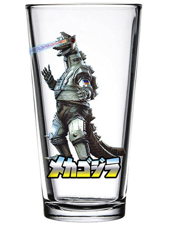Mechagodzilla Toon Tumblers Pint Glass Gallery Image 2