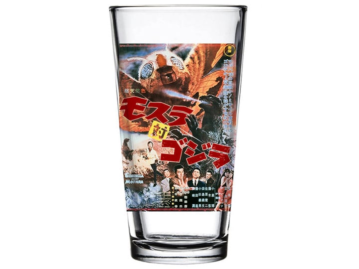 Godzilla Poster (Ver.2) Toon Tumbler Pint Glass Gallery Image 1