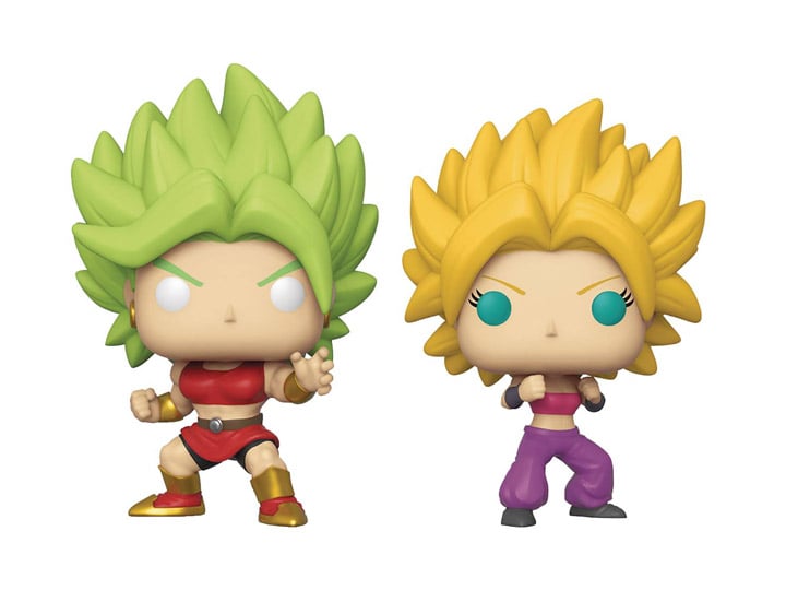 Pop! Animation: Dragon Ball Super - Super Saiyan Kale & Caulifla 2-Pack Exclusive Gallery Image 1