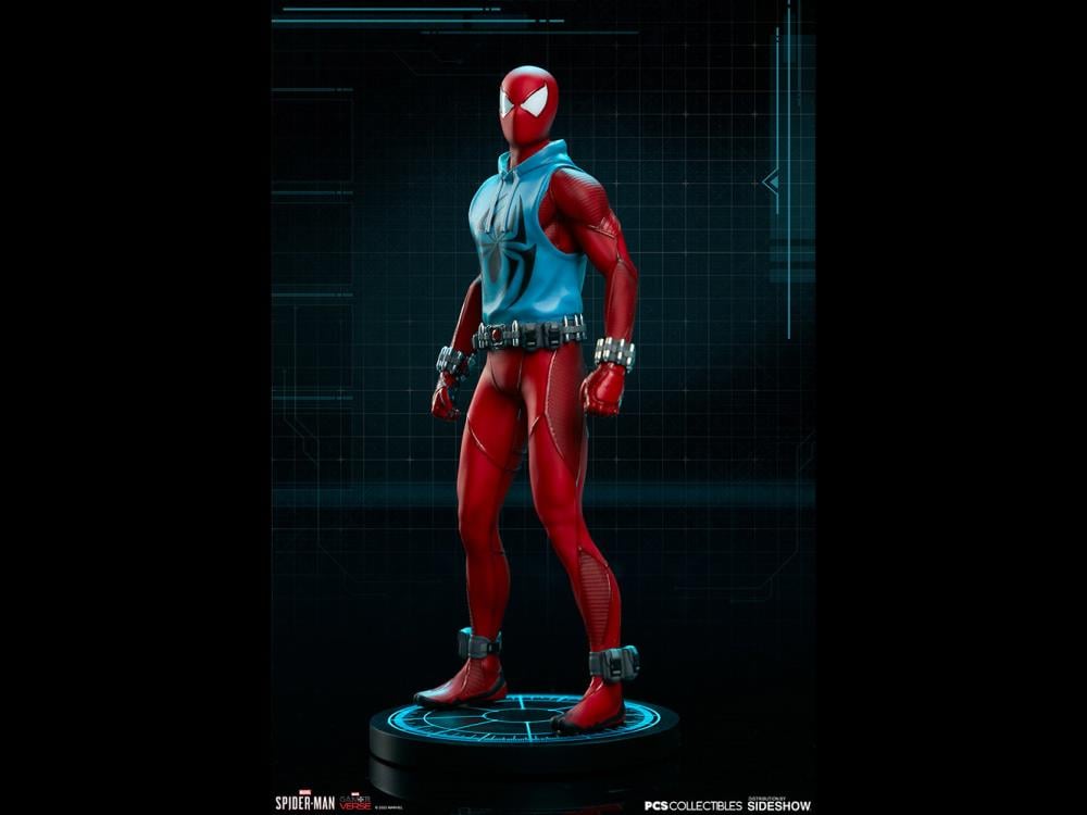 Spider-Man (2018 Video Game) Spider-Man (Scarlet Spider Suit) 1/10 Scale Limited Edition  Statue Gallery Image 5