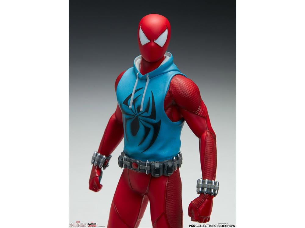 Spider-Man (2018 Video Game) Spider-Man (Scarlet Spider Suit) 1/10 Scale Limited Edition  Statue Gallery Image 14