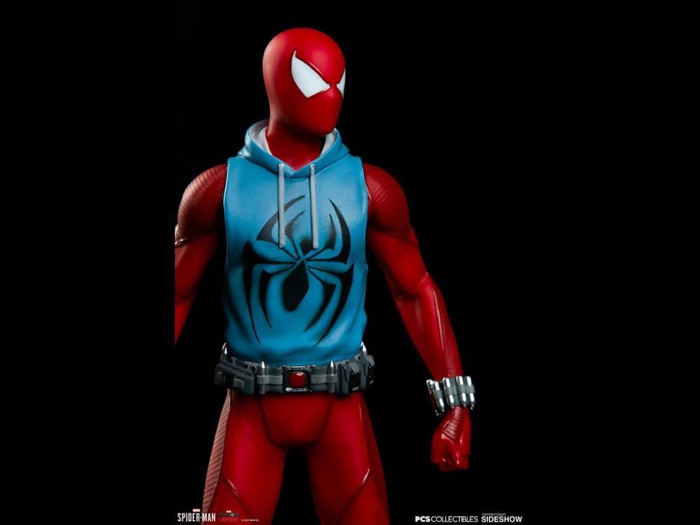 Spider-Man (2018 Video Game) Spider-Man (Scarlet Spider Suit) 1/10 Scale Limited Edition  Statue Gallery Image 7