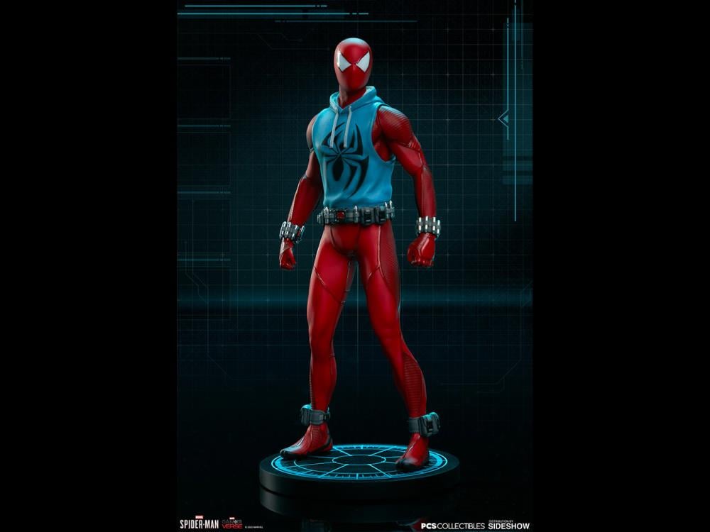 Spider-Man (2018 Video Game) Spider-Man (Scarlet Spider Suit) 1/10 Scale Limited Edition  Statue Gallery Image 3