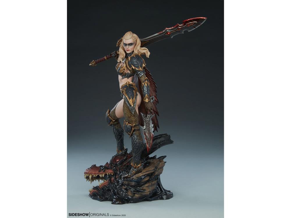 Dragon Slayer Warrior Forged in Flame Statue Gallery Image 11