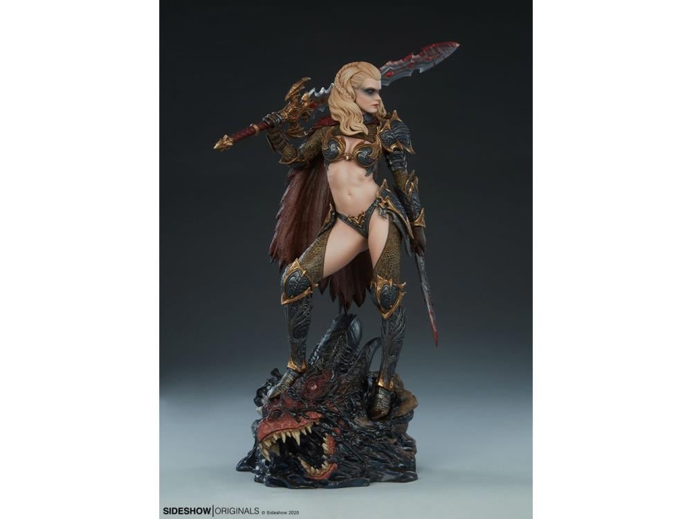 Dragon Slayer Warrior Forged in Flame Statue Gallery Image 13