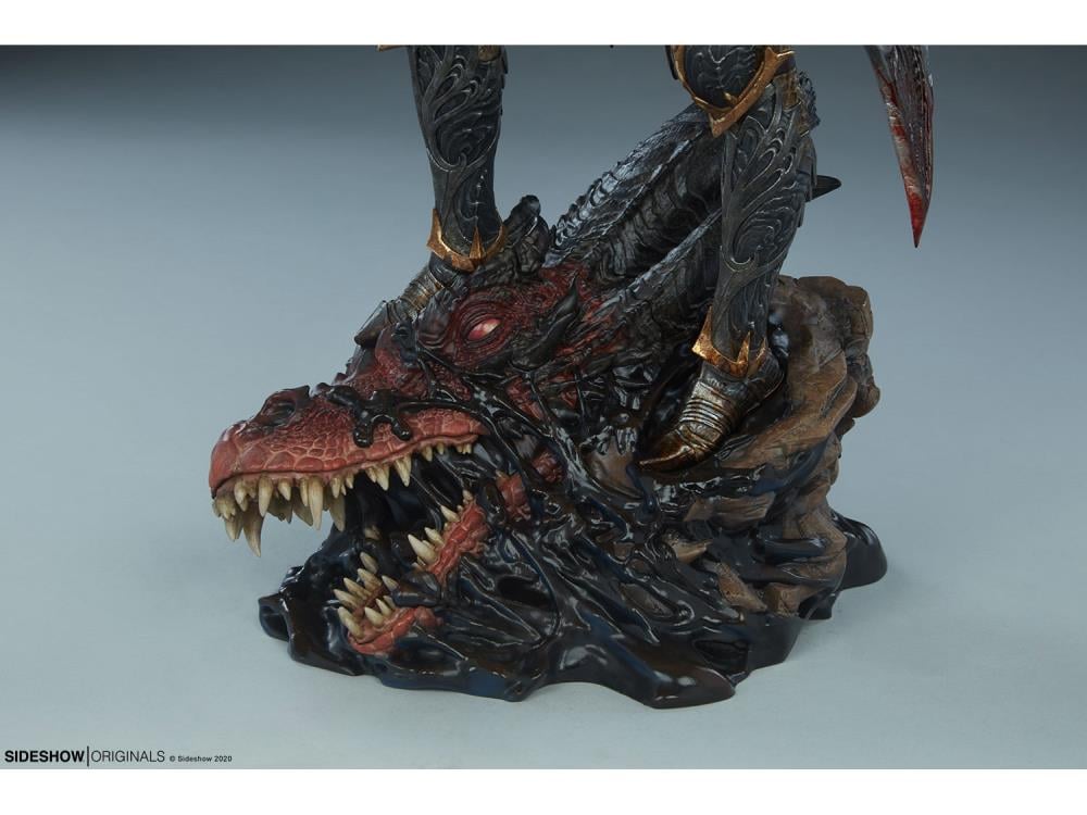 Dragon Slayer Warrior Forged in Flame Statue Gallery Image 22
