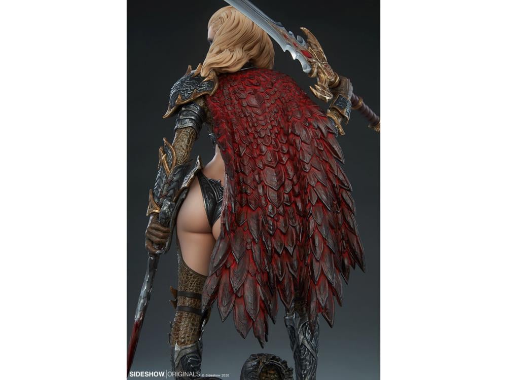 Dragon Slayer Warrior Forged in Flame Statue Gallery Image 19