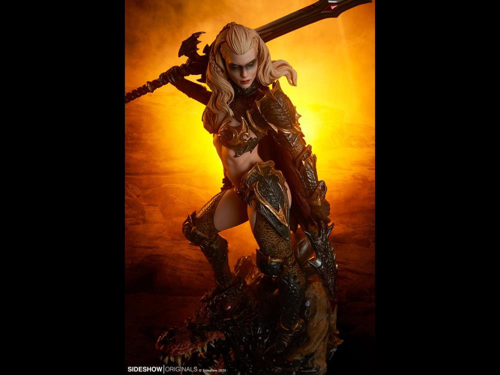 Dragon Slayer Warrior Forged in Flame Statue Gallery Image 7