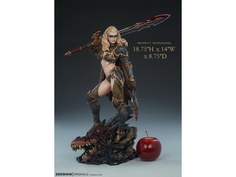 Dragon Slayer Warrior Forged in Flame Statue Gallery Image 24