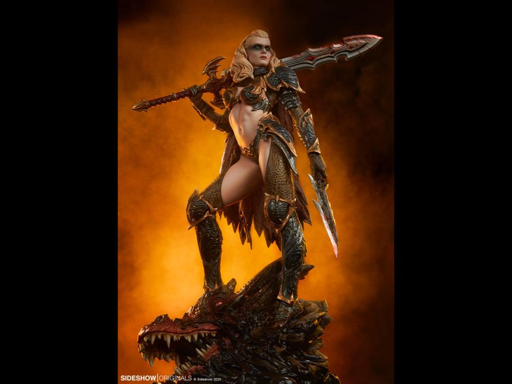 Dragon Slayer Warrior Forged in Flame Statue Gallery Image 4