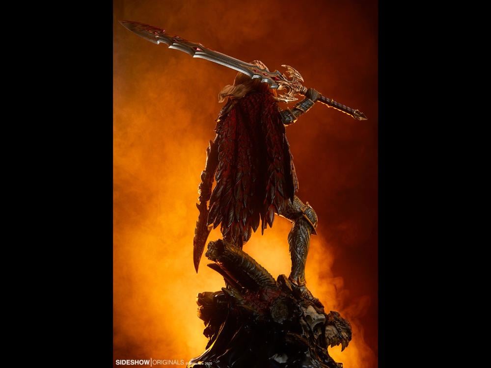 Dragon Slayer Warrior Forged in Flame Statue Gallery Image 5