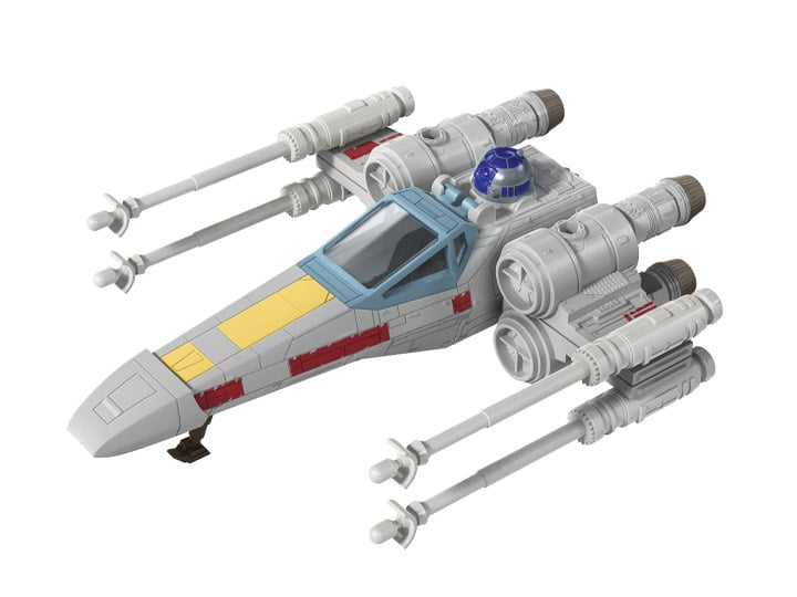 Star Wars Mission Fleet Stellar Class Luke Skywalker X-Wing Fighter Set Gallery Image 1