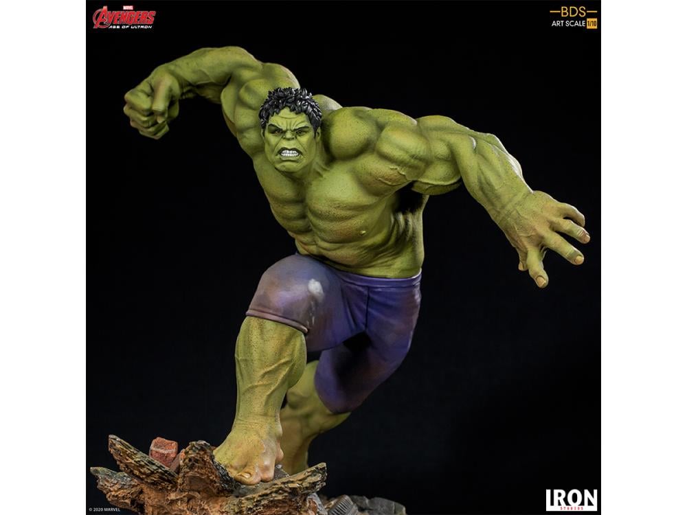 Avengers: Age of Ultron Battle Diorama Series Hulk 1/10 Art Scale Statue Gallery Image 4